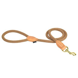 Produktbild von Duvoplus Explor Forest Hundeleine aus Nylon in Beige mit 115 cm Länge und wasserfester Eigenschaft - 115 cm