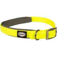 Produktbild von Duvoplus Explor South Hundehalsband aus Biothane wasserfest Gelb Größe XL 40-65 cm