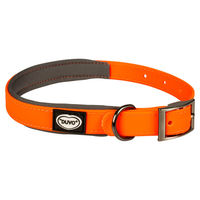 Produktbild von Duvoplus Explor South Hundehalsband aus Biothane wasserfest Orange Größe L