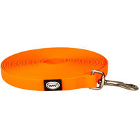 Produktbild von Duvoplus Explor South Tracking Schleppleine für Hunde aus wasserfestem PVC in Neonorange 5 m - 5 m