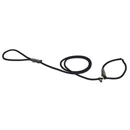 Produktbild von Duvoplus Explorer Forest Dressurleine für Hunde aus Nylon in Schwarz 170 cm - 170 cm