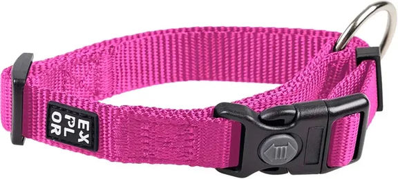 Produktbild von Duvoplus Fashion Hundehalsband aus Nylon in Rosa Größe XL