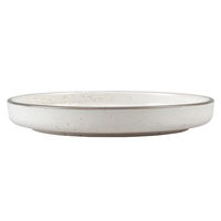Produktbild von Duvoplus Flacher Keramiknapf Stone Speckle für Katzen Weiß - 150 ml