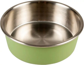 Duvoplus Futternapf Matte Fix aus Edelstahl für Hund und Katze Grün 240 ml - 240 ml – Bild 1 von 2