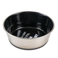 Produktbild von Duvoplus Futterstation Brushed Fix I'm Hungry Futternapf aus Edelstahl Schwarz 450 ml - 420 ml