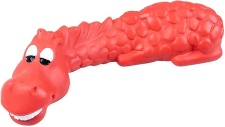 Produktbild von Duvoplus Griplay Kauspielzeug Giraffe für Hunde aus Gummi in Rot
