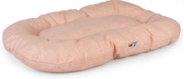 Duvoplus Hundekissen oval gesteppt Mellow Orange Größe L – Bild 1 von 2
