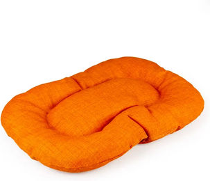Duvoplus Hundekissen oval orange 50 x 35 x 6,5 cm – Bild 1 von 3