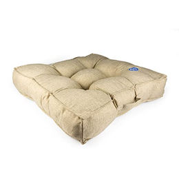 Produktbild von Duvoplus Hundekissen Quadri quadratisch beige 86 x 86 x 18 cm
