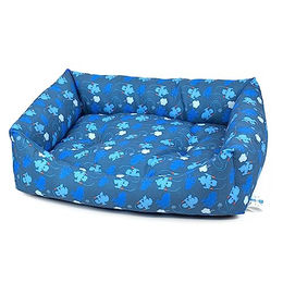 Duvoplus Hundekorb Die Schlümpfe Blau Plüsch Rechteckig 70 x 60 x 18 cm – Bild 1 von 2