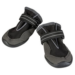 Duvoplus Hundeschuhe Schwarz S aus Polyester wasserdicht und rutschfest - 1 Stk. – Bild 1 von 2
