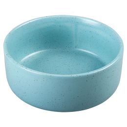 Duvoplus Keramik Futternapf Stone Speckle Türkis für Hunde und Katzen 750 ml - 0,75 l – Bild 1 von 4