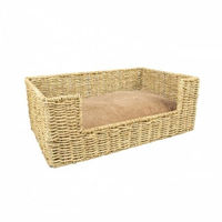 Produktbild von Duvoplus Laguna Hundekorb mit Plüschkissen in Beige Größe S