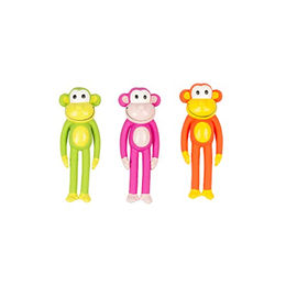 Produktbild von Duvoplus Latex Monkey Rope Hundespielzeug aus Latex in bunten Farben 16 cm
