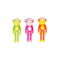 Produktbild von Duvoplus Latex Monkey Rope Hundespielzeug aus Latex in bunten Farben 16 cm