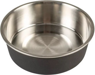 Duvoplus Matte Fix Futternapf aus Edelstahl für Hund und Katze 450 ml Schwarz - 450 ml – Bild 1 von 2