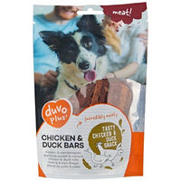 Produktbild von Duvoplus Meat! Hundesnack Huhn & Ente Junior mit hohem Fleischanteil und ohne Zucker 100 g - 100 g