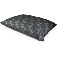Produktbild von Duvoplus Nigra Hundekissen mit Reißverschluss Schwarz 100 x 70 x 14 cm