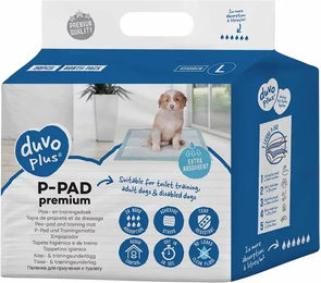 Produktbild von Duvoplus P-Pad Premium Welpenunterlage für Hunde Größe L 30 Stück