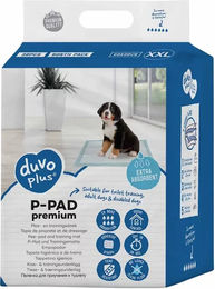 Produktbild von Duvoplus P-Pad Premium Welpenunterlage für Hunde XXL Blau 30 Stück