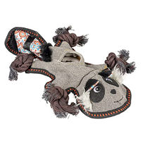 Produktbild von Duvoplus Plüschspielzeug Waschbär Grau für Hunde 34 x 23 x 5 cm - 1 Stk.