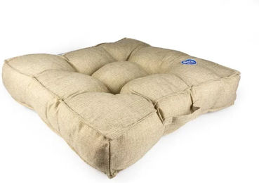 Produktbild von Duvoplus Quadri Hundekissen quadratisch beige 72 x 72 x 18 cm