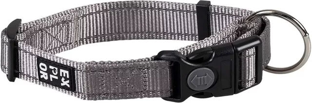 Produktbild von Duvoplus Safety Hundehalsband aus Nylon in Grau XL