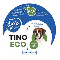 Produktbild von Duvoplus Sleeper Tino 95 ECO Hundebett aus Kunststoff Schwarz 95 x 70 x 29 cm