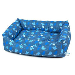 Produktbild von Duvoplus Smurfs Les Schlümpfe Hundebett aus Stoff blau rechteckig 60 x 45 x 16 cm