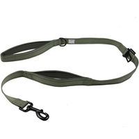 Produktbild von Duvoplus Ultimate Fit 2in1 Fashion Hundeleine aus Neopren in Lila und Grün - 1 Stk.