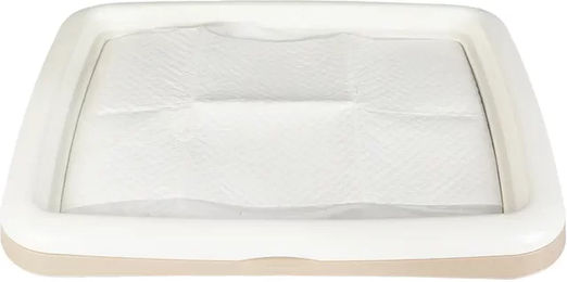 Produktbild von Duvoplus Welpenunterlage in Beige und Weiß