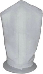 Dvh Pfotenschuhe Socken 200-Mikron in Grau und Weiß – Bild 1 von 1