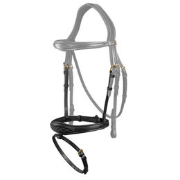 Produktbild von Dy'on Anatomischer Sperrnasenriemen aus Leder in Schwarz