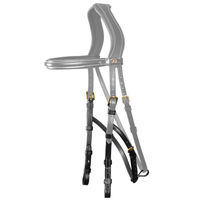 Produktbild von Dy'on Backenstücke für Hackamore aus Leder in Braun oder Schwarz