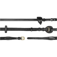 Produktbild von Dy´on Black Cob Lederzügel 5/8 Zoll 16mm Schwarz verstellbar