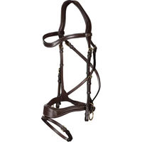 Produktbild von Dy'on Bridle D motion Kombinationstrense aus Leder in Braun für Vollblut