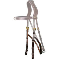 Produktbild von Dy'on Bügel für Hackamore aus Leder in Braun