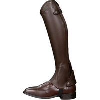Produktbild von Dy'on Classic Leder-Minichaps für Damen in Braun