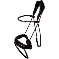 Produktbild von Dy'on ComfoHead Trense aus Leder in Schwarz