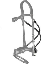 Produktbild von Dy’on Crosspull Riemen D-Motion aus Leder Schwarz Größe M
