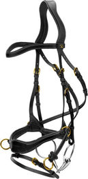Dy'on D Motion Trense DY Collection aus Leder für Ponys in Schwarz – Bild 1 von 2