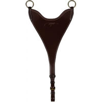 Produktbild von Dy'on DCollection Martingalgabel Hard Bib geschlossen aus Leder Braun für Warmblut