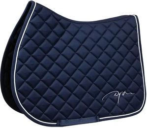 Dy'on Diamond Springschabracke Satteldecke für Pferde Blau Warmblut – Bild 1 von 2