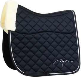 Dy'on Dressurschabracke Skin Friendly Schwarz – Bild 1 von 2