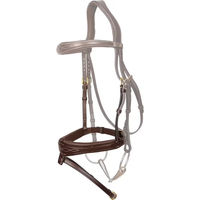 Produktbild von Dy'on FEI Anatomisch spezielles Reitgebiss Full aus Leder Braun