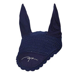 Produktbild von Dy'on Fliegenmütze Logo Decke Dark Blue für Warmblut
