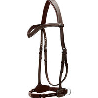 Produktbild von Dy'on Gebisslose Trense aus Leder für Ponys in Schwarz oder Braun