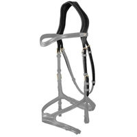 Produktbild von Dy'on Genickstück X-Fit anatomisch aus Leder für Pferde