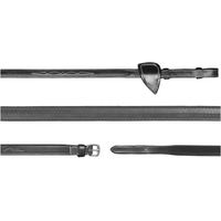 Produktbild von Dy'on Gummizügel US Collection für Pferde Schwarz 16mm