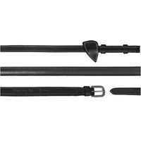 Produktbild von Dy'on Gummizügel Working Collection für Warmblut Pferde Schwarz 13mm